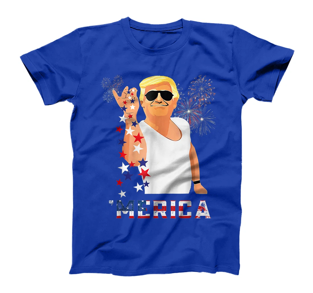 Funny Trump Salt Merica Freedom 4th of July Gifts T-Shirt