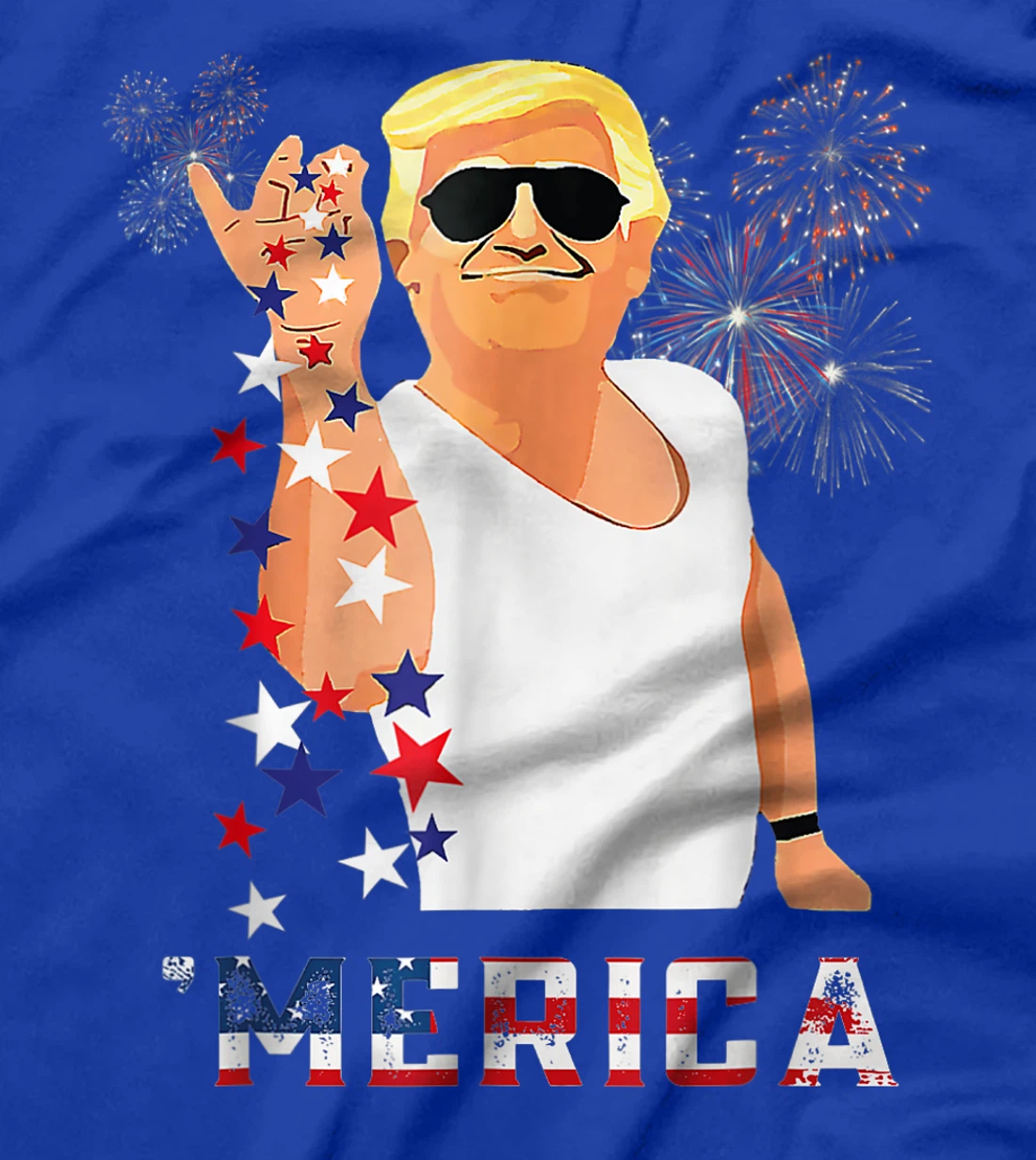 Funny Trump Salt Merica Freedom 4th of July Gifts T-Shirt