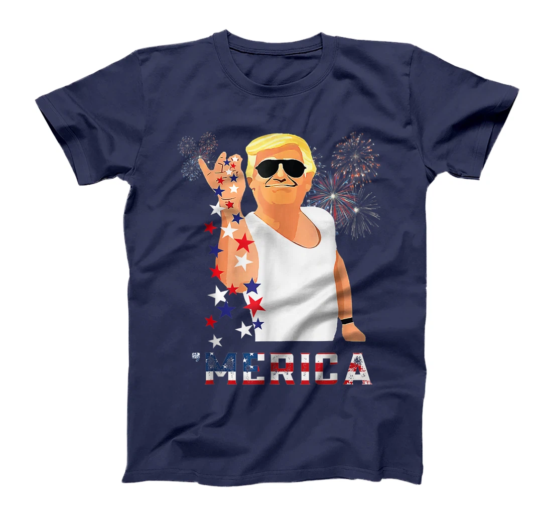 Funny Trump Salt Merica Freedom 4th of July Gifts T-Shirt