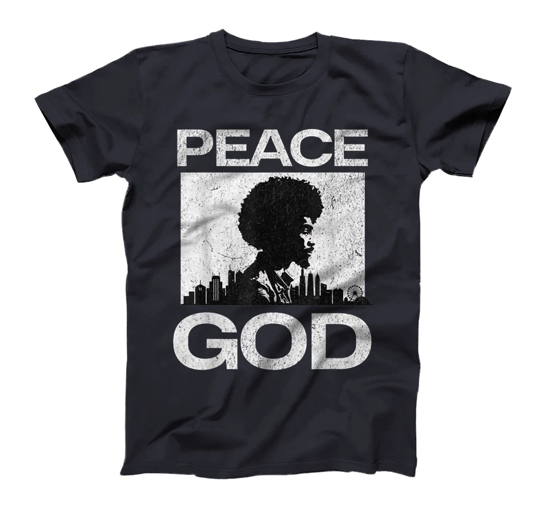 Peace God - 5 Percent Allah 7 Gods Earths Moorish T-Shirt