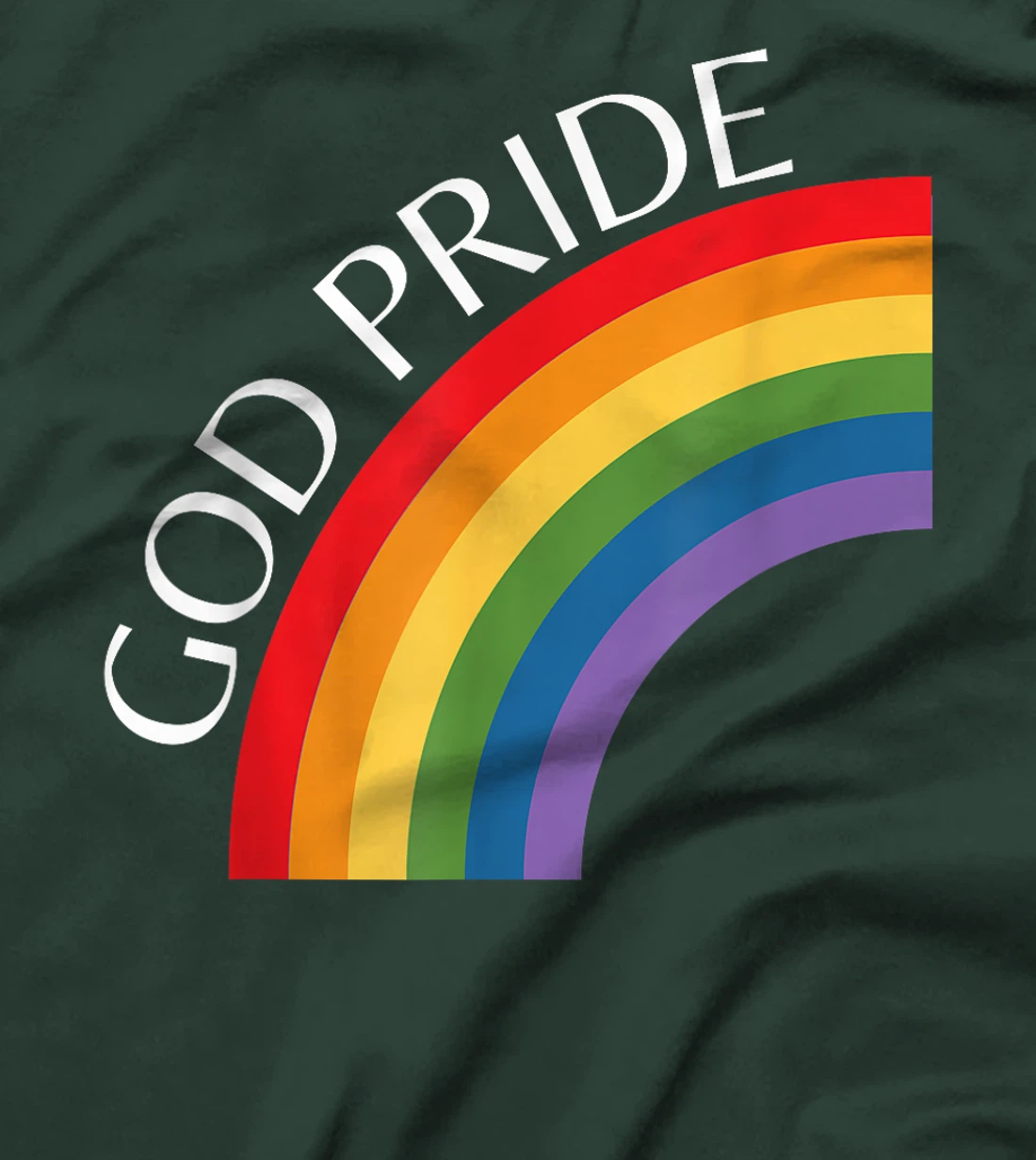 God Pride Rainbow T-Shirt