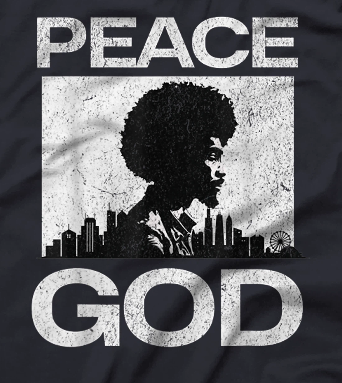 Peace God - 5 Percent Allah 7 Gods Earths Moorish T-Shirt