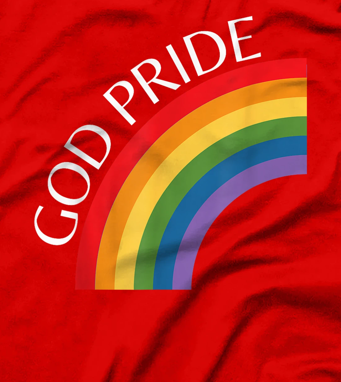 God Pride Rainbow T-Shirt