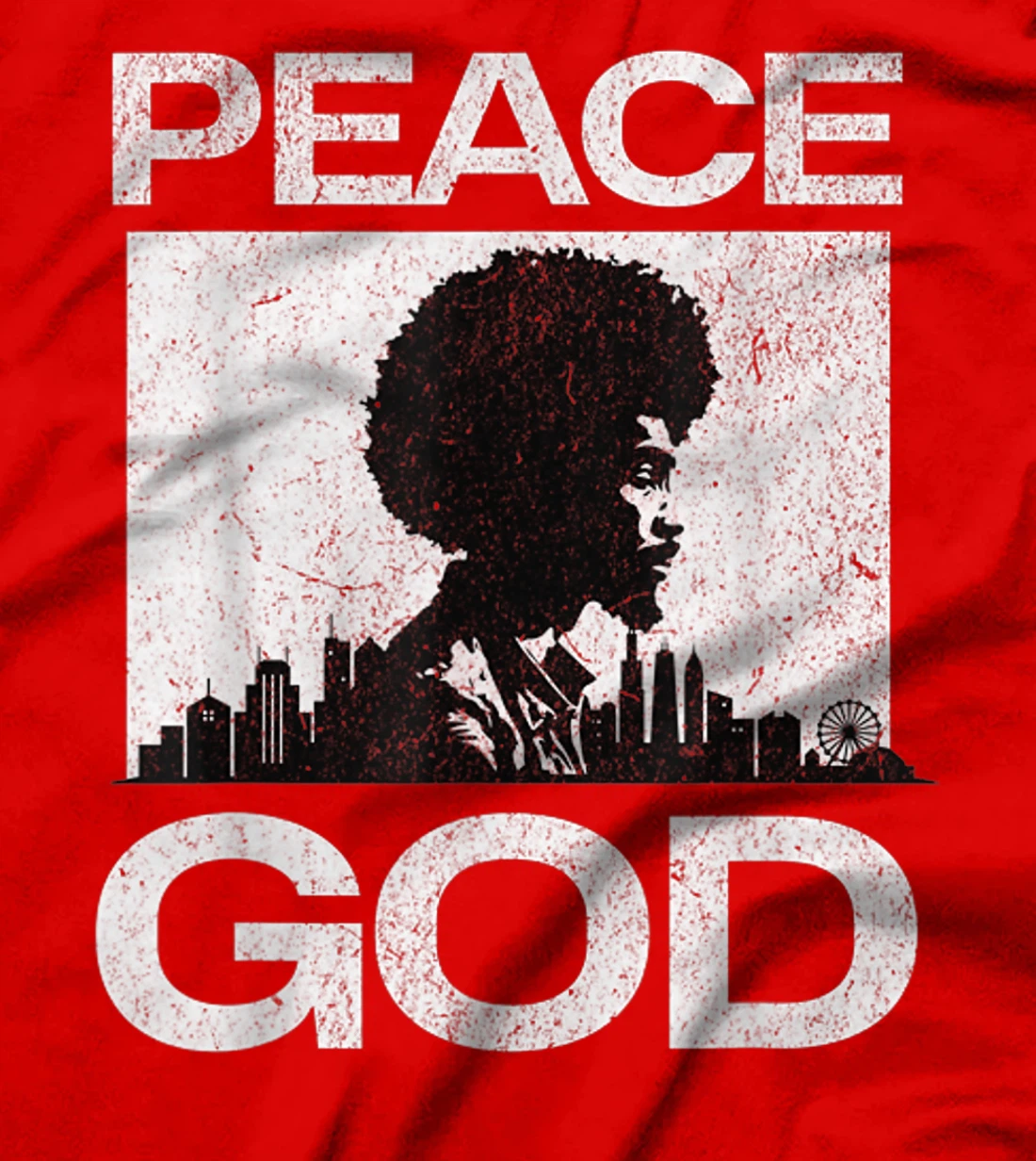 Peace God - 5 Percent Allah 7 Gods Earths Moorish T-Shirt