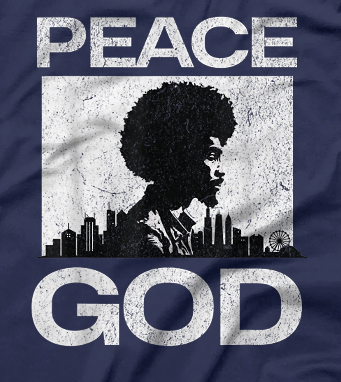 Peace God - 5 Percent Allah 7 Gods Earths Moorish T-Shirt