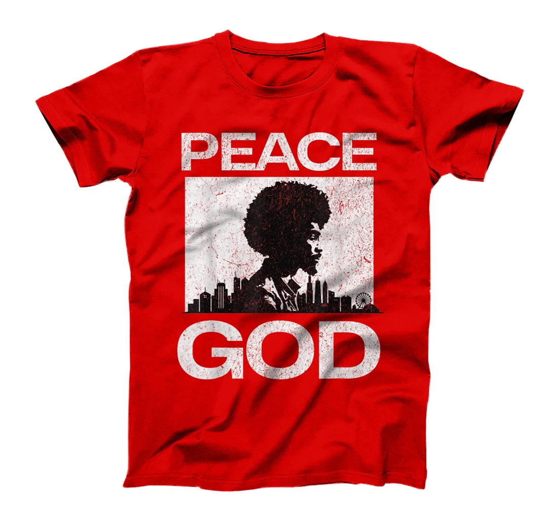 Peace God - 5 Percent Allah 7 Gods Earths Moorish T-Shirt