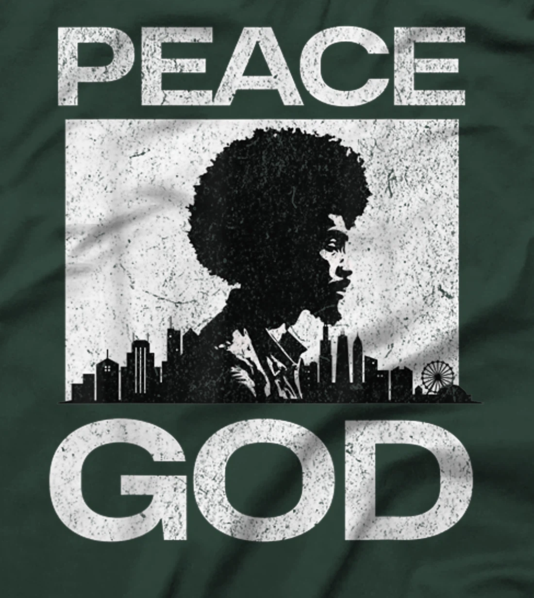Peace God - 5 Percent Allah 7 Gods Earths Moorish T-Shirt