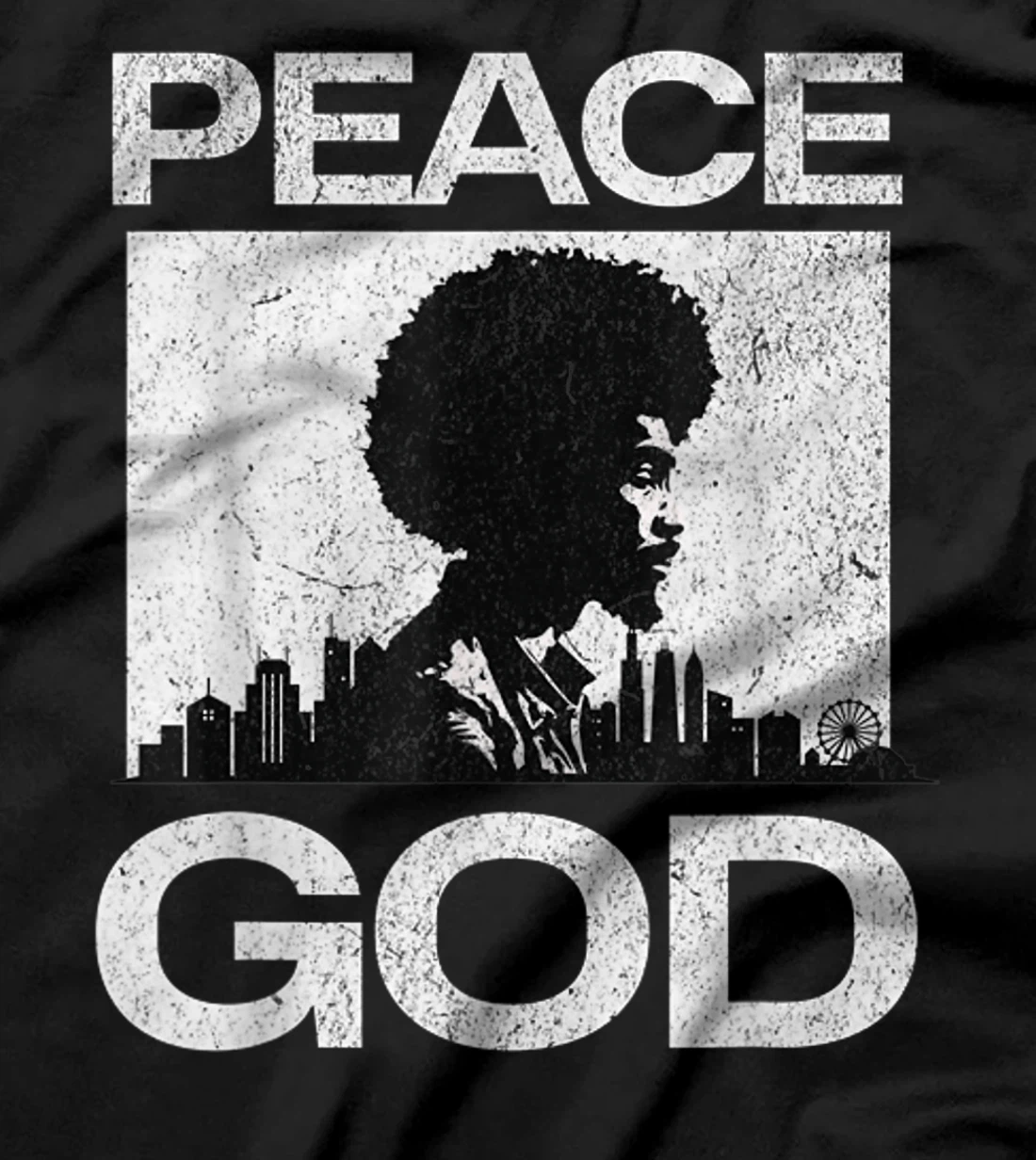 Peace God - 5 Percent Allah 7 Gods Earths Moorish T-Shirt