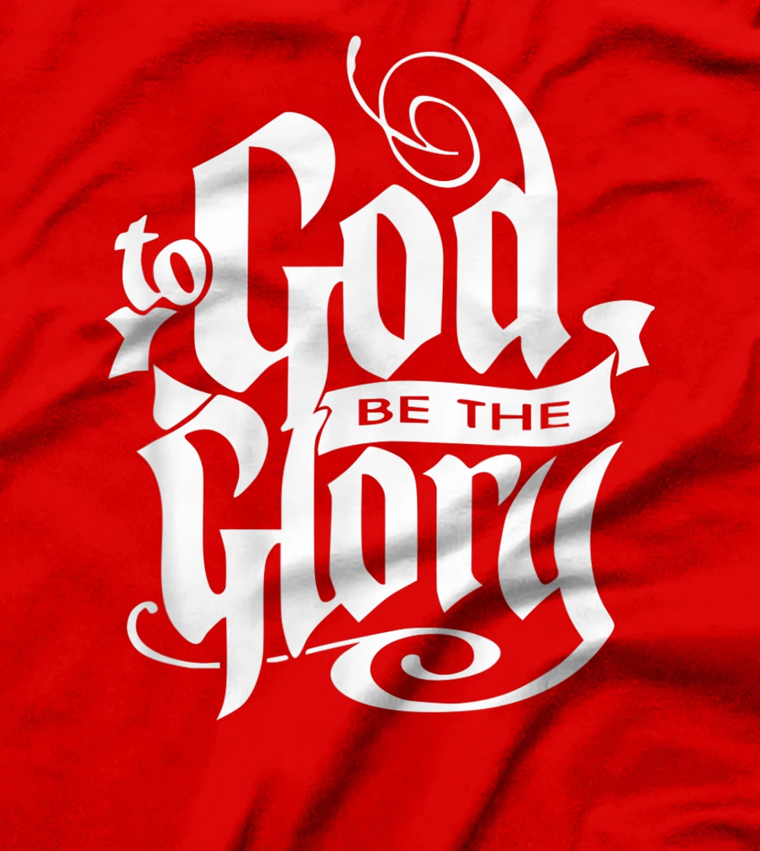 To God be The Glory Jesus Christian Christmas T-Shirt