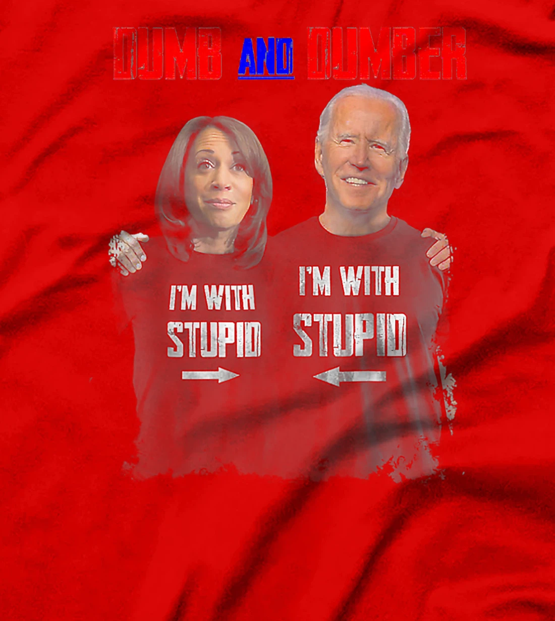 Dumb And Dumber Haris and Biden Vote For Trump 2024 T-Shirt