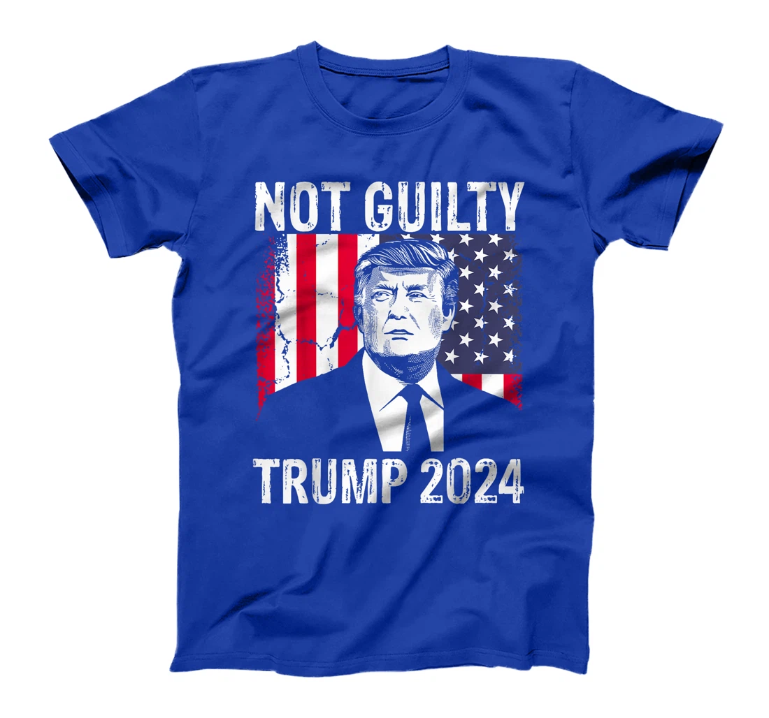 Trump Not Guilty 2024 Free Trump T-Shirt
