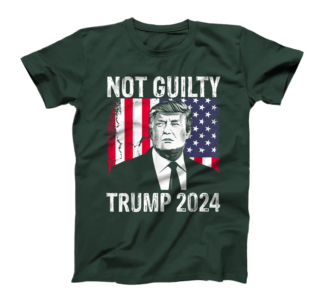 Trump Not Guilty 2024 Free Trump T-Shirt