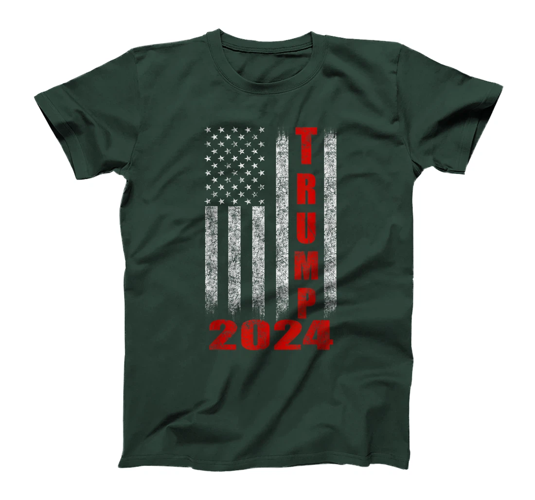American Flag Design Trump 2024 T-Shirt