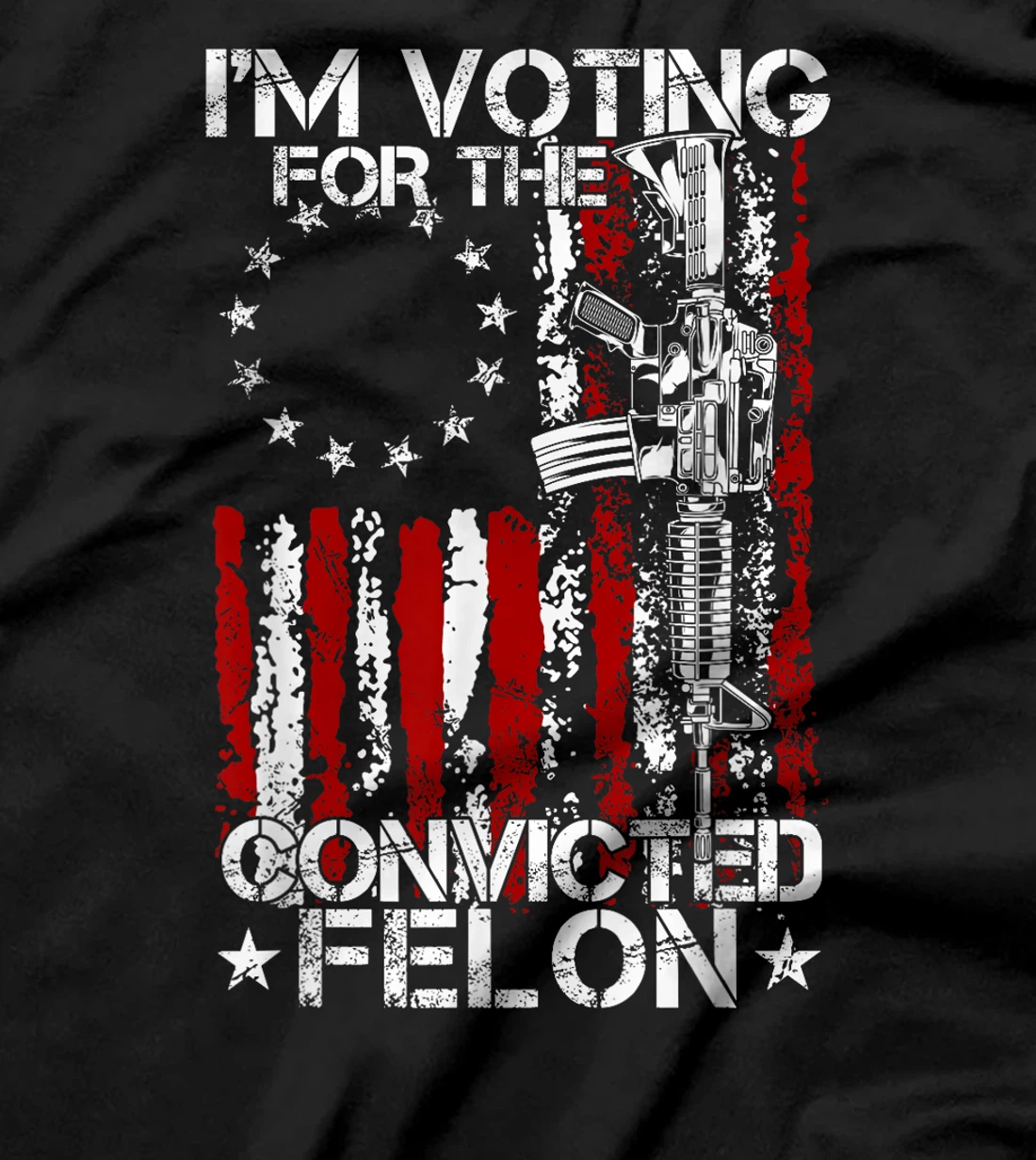Trump 2024 Convicted Felon - I'm Voting Convicted Felon 2024 T-Shirt