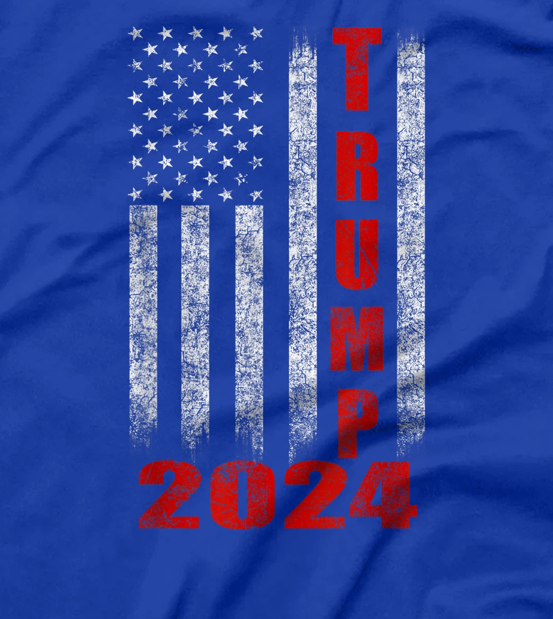 American Flag Design Trump 2024 T-Shirt