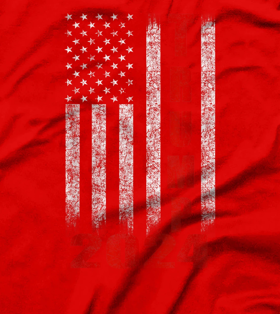 American Flag Design Trump 2024 T-Shirt