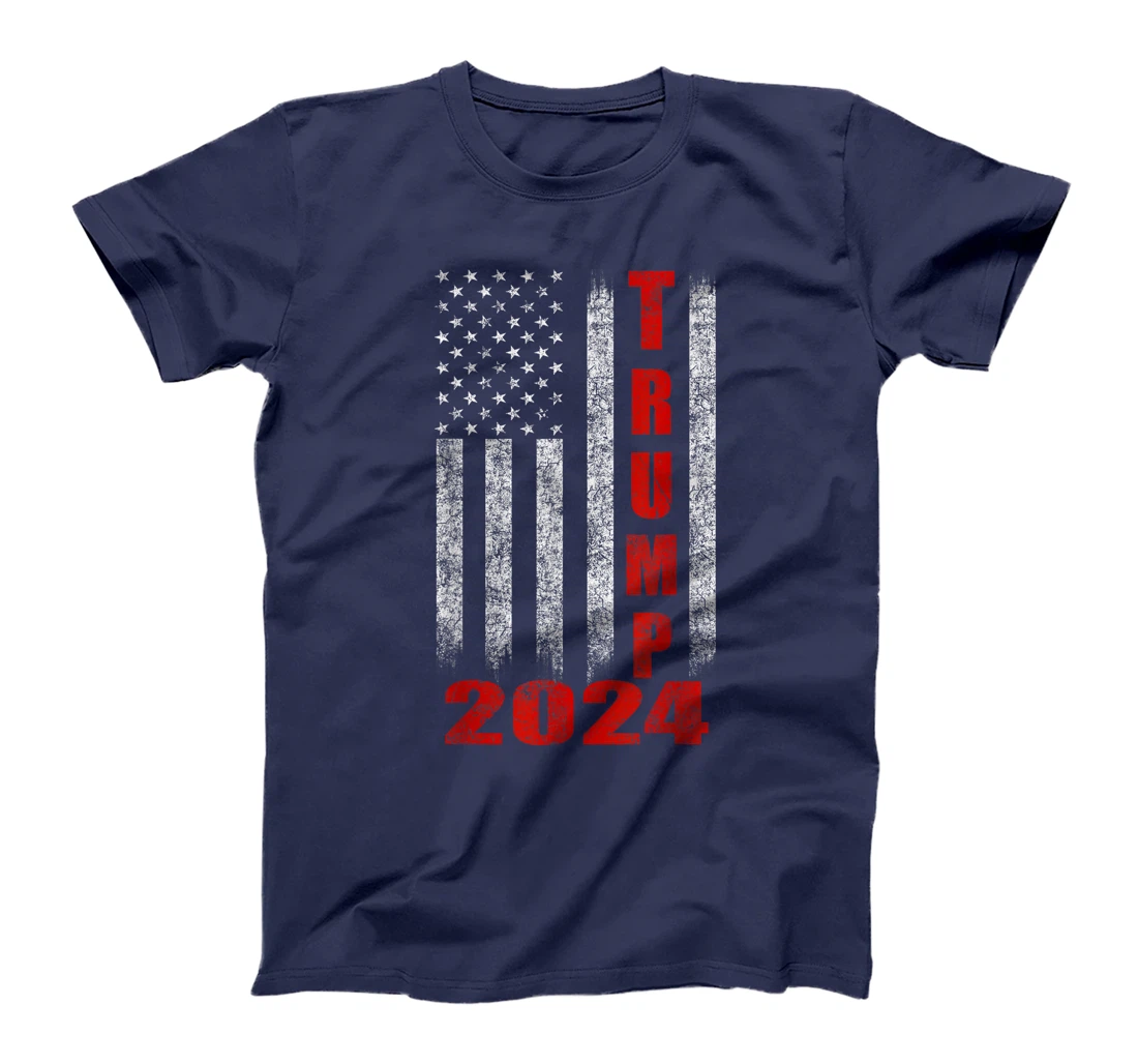 American Flag Design Trump 2024 T-Shirt