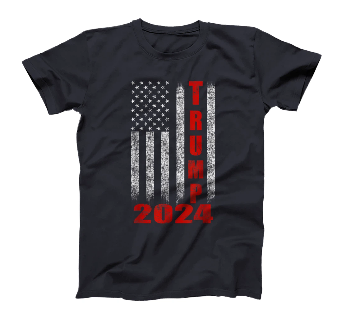 American Flag Design Trump 2024 T-Shirt