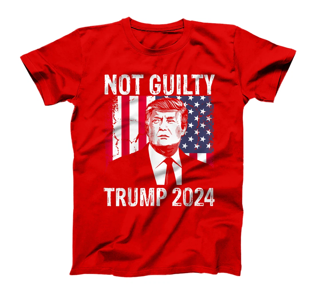 Trump Not Guilty 2024 Free Trump T-Shirt