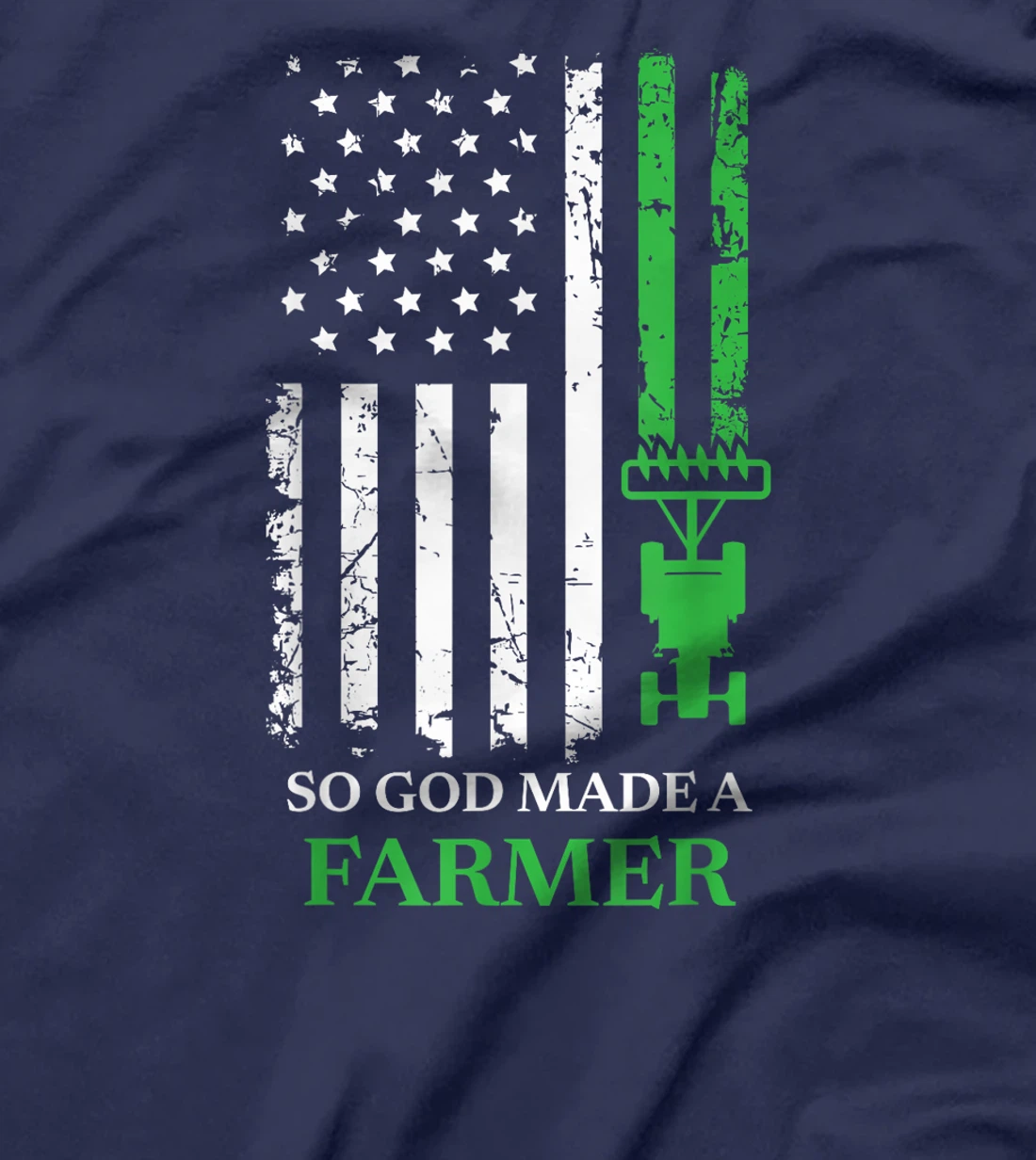 So God Made A Farmer, Farming Farmer T-Shirt