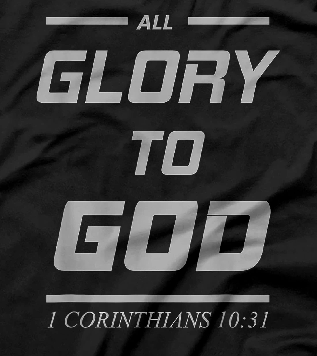 All Glory to God Christian T-Shirt