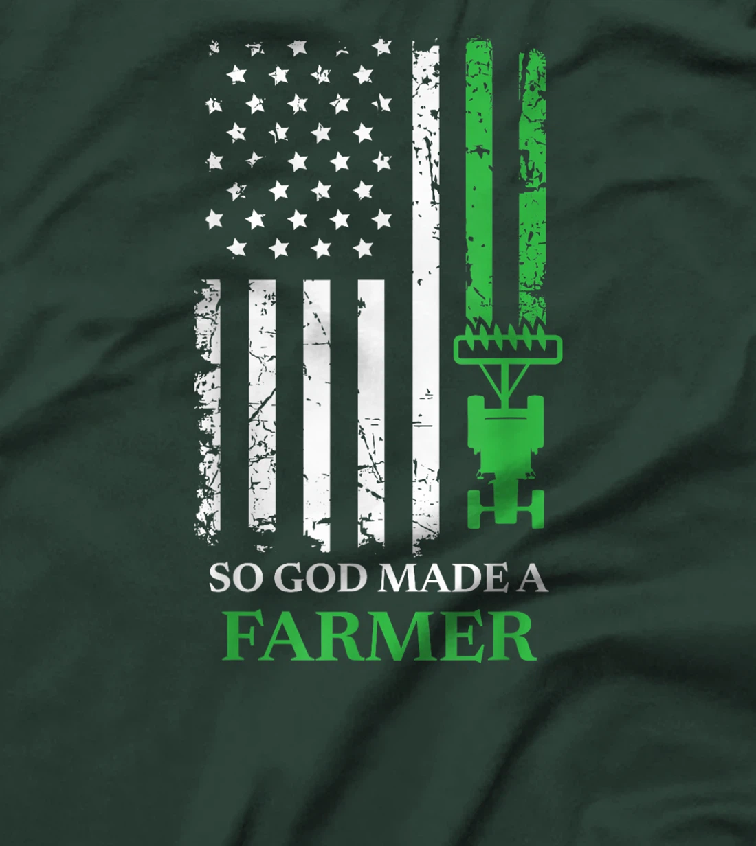 So God Made A Farmer, Farming Farmer T-Shirt