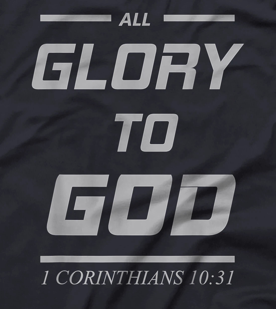 All Glory to God Christian T-Shirt