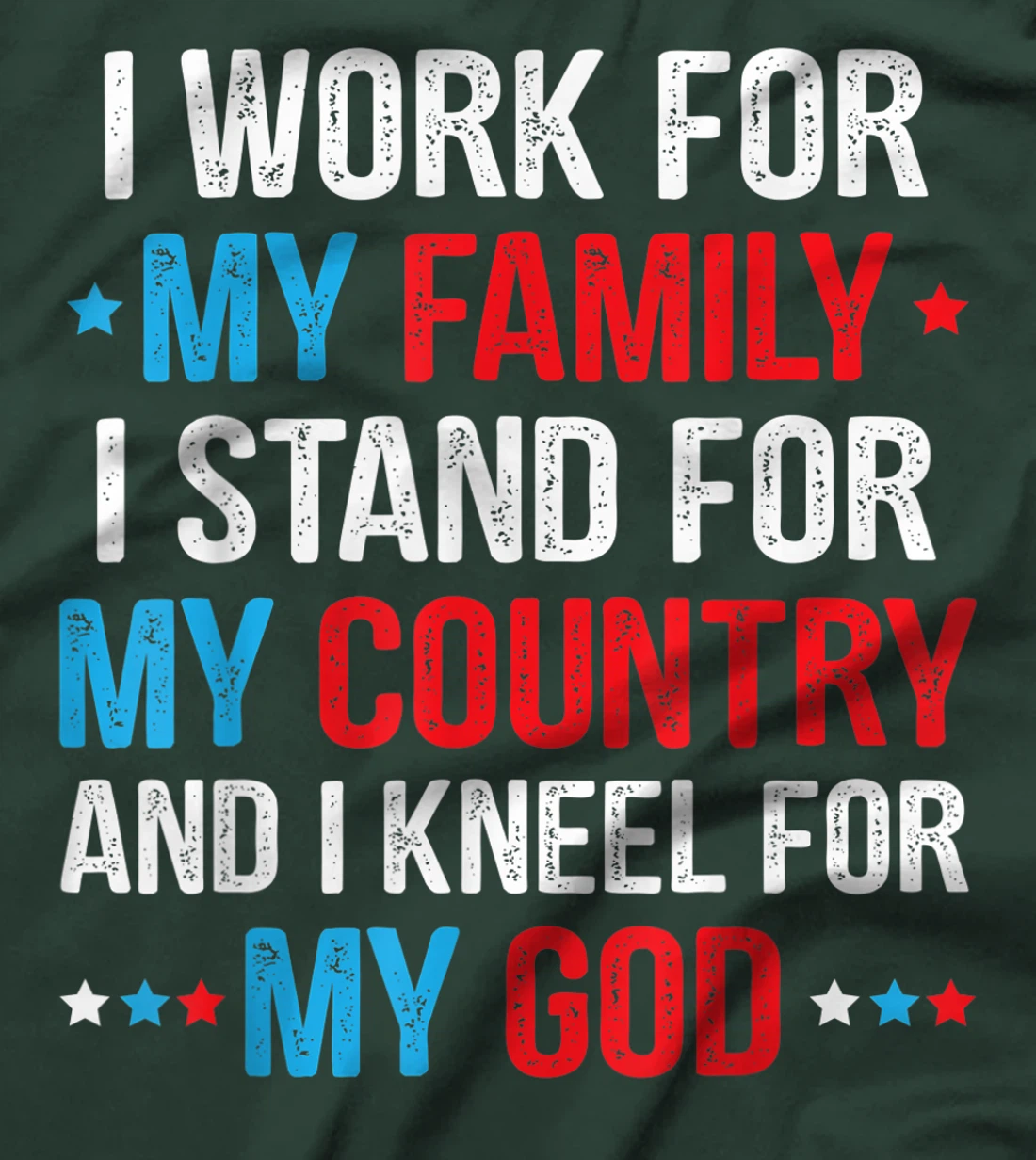 4th of July Shirts Family Country God Tee USA Men Women Kids T-Shirt