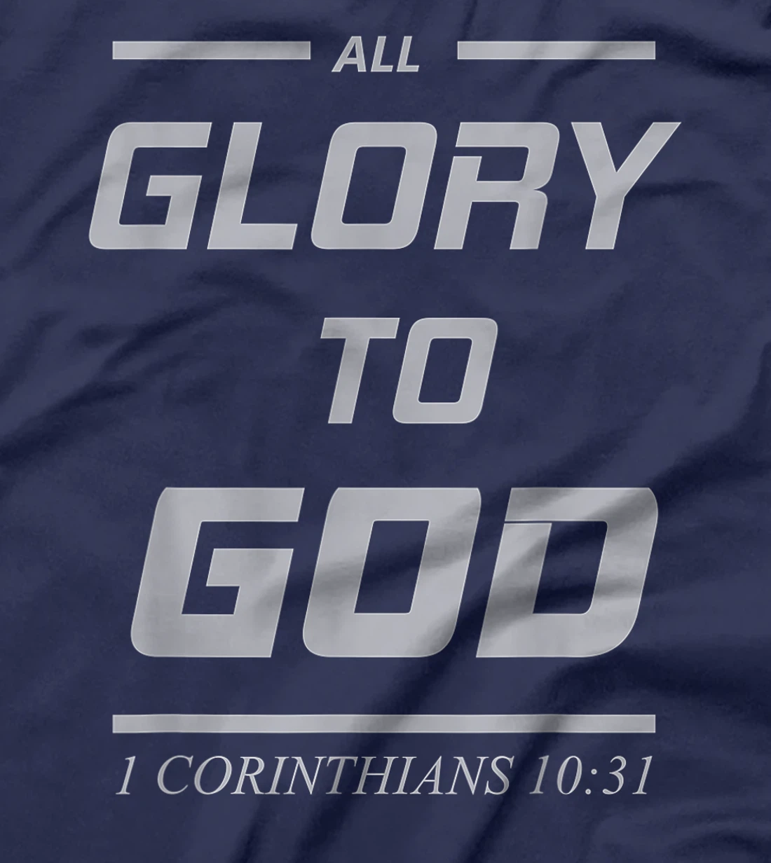 All Glory to God Christian T-Shirt