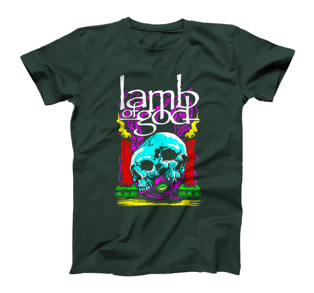 Lamb of God – Candle Skull T-Shirt