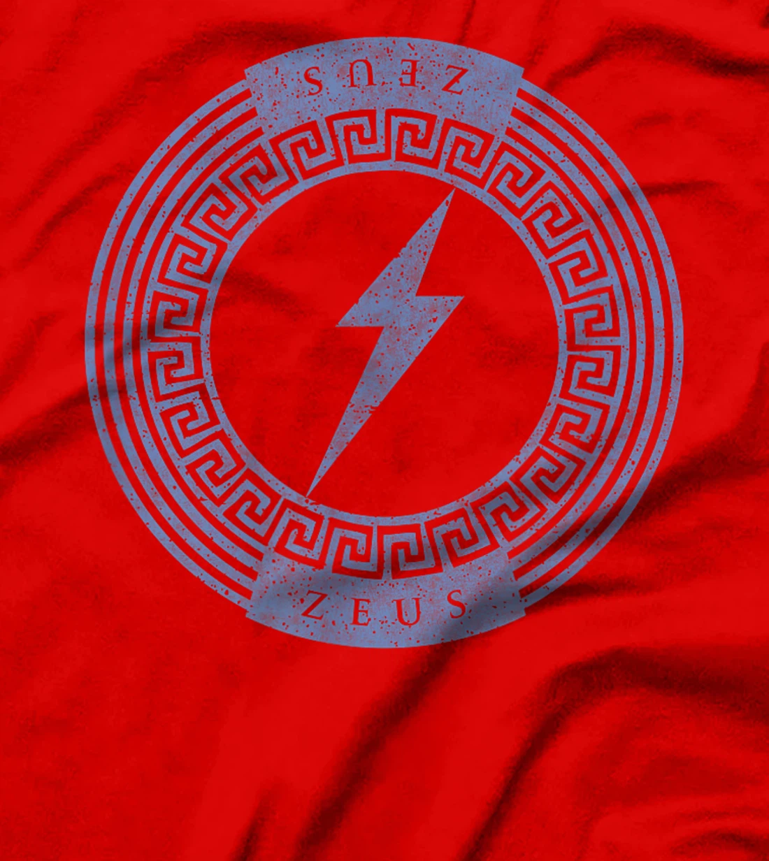 Greek God Zeus Lightning Bolt Symbol Mythology T-Shirt