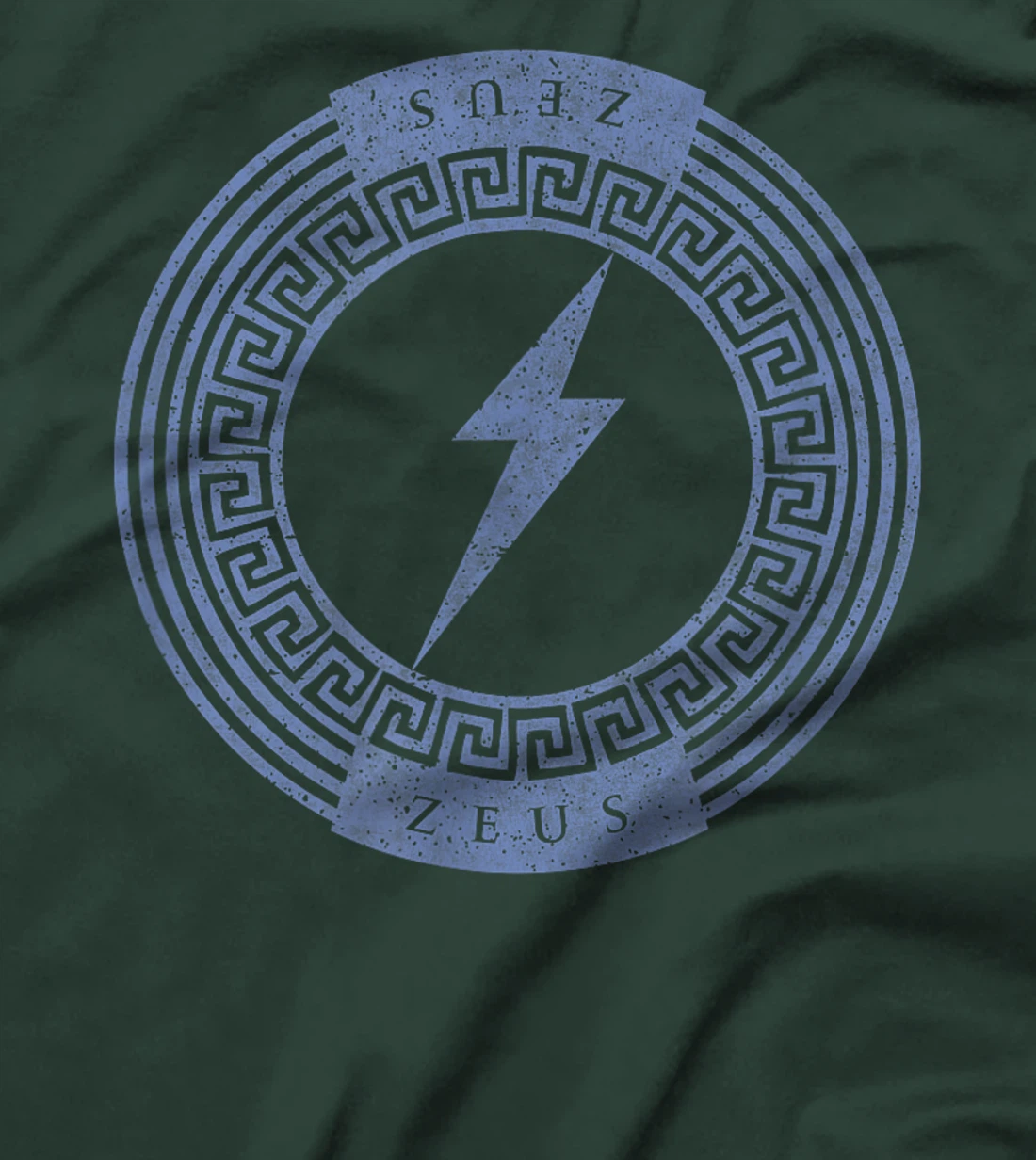 Greek God Zeus Lightning Bolt Symbol Mythology T-Shirt
