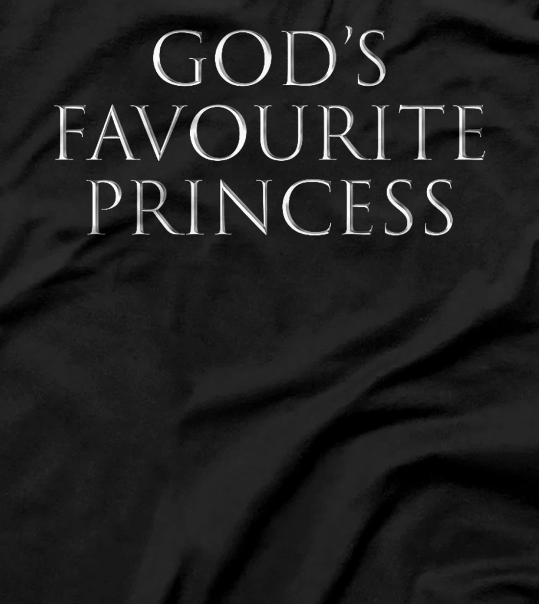 God's Favourite Princess God's Favorite Princess Funny Premium T-Shirt
