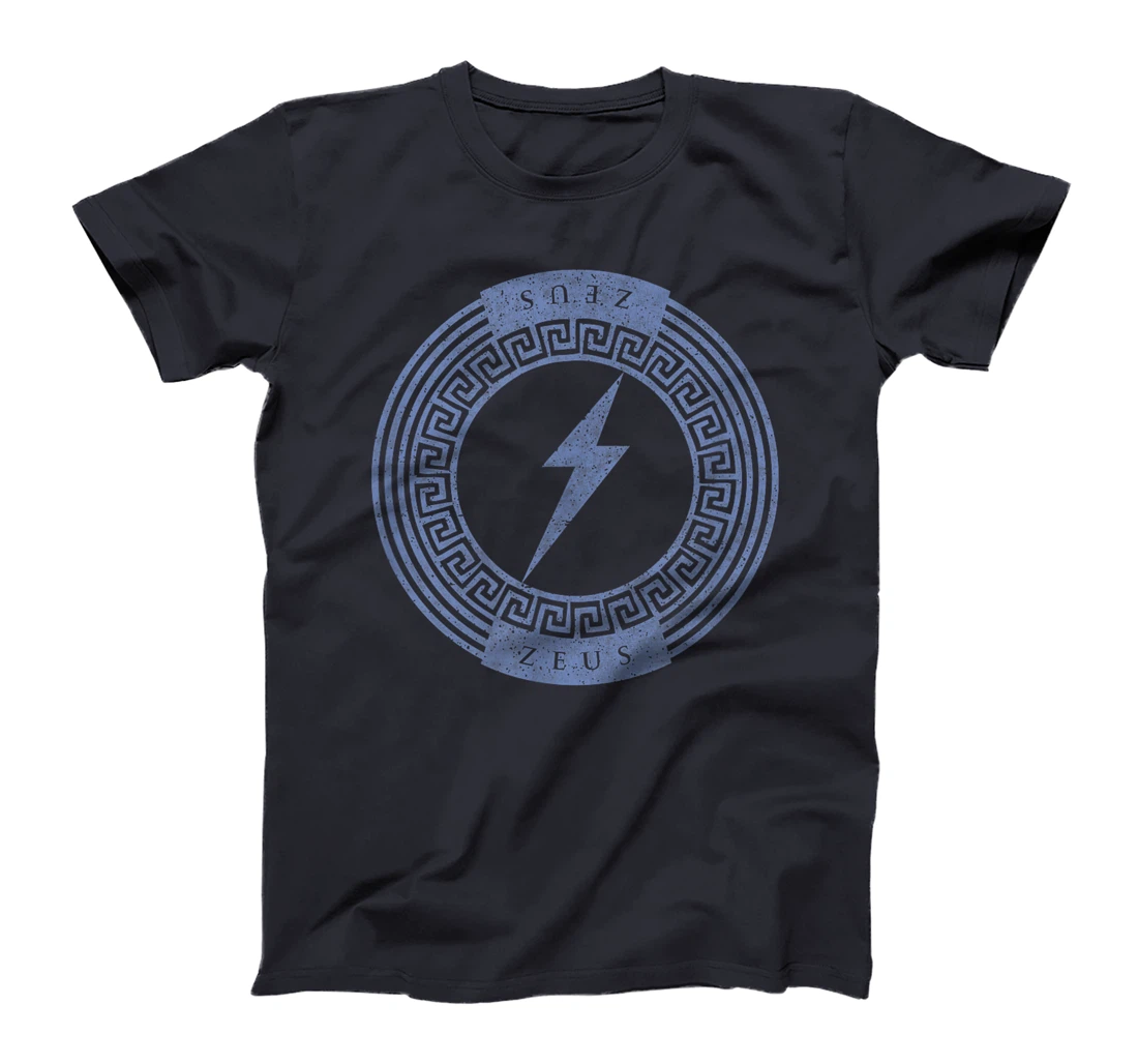 Greek God Zeus Lightning Bolt Symbol Mythology T-Shirt