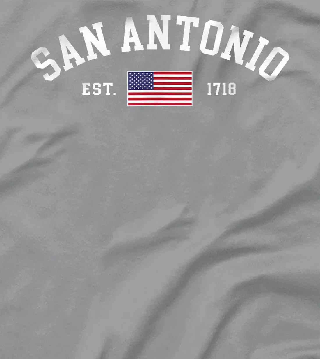 San Antonio Texas July 4th US Flag Patriotic Mens Womens T-Shirt