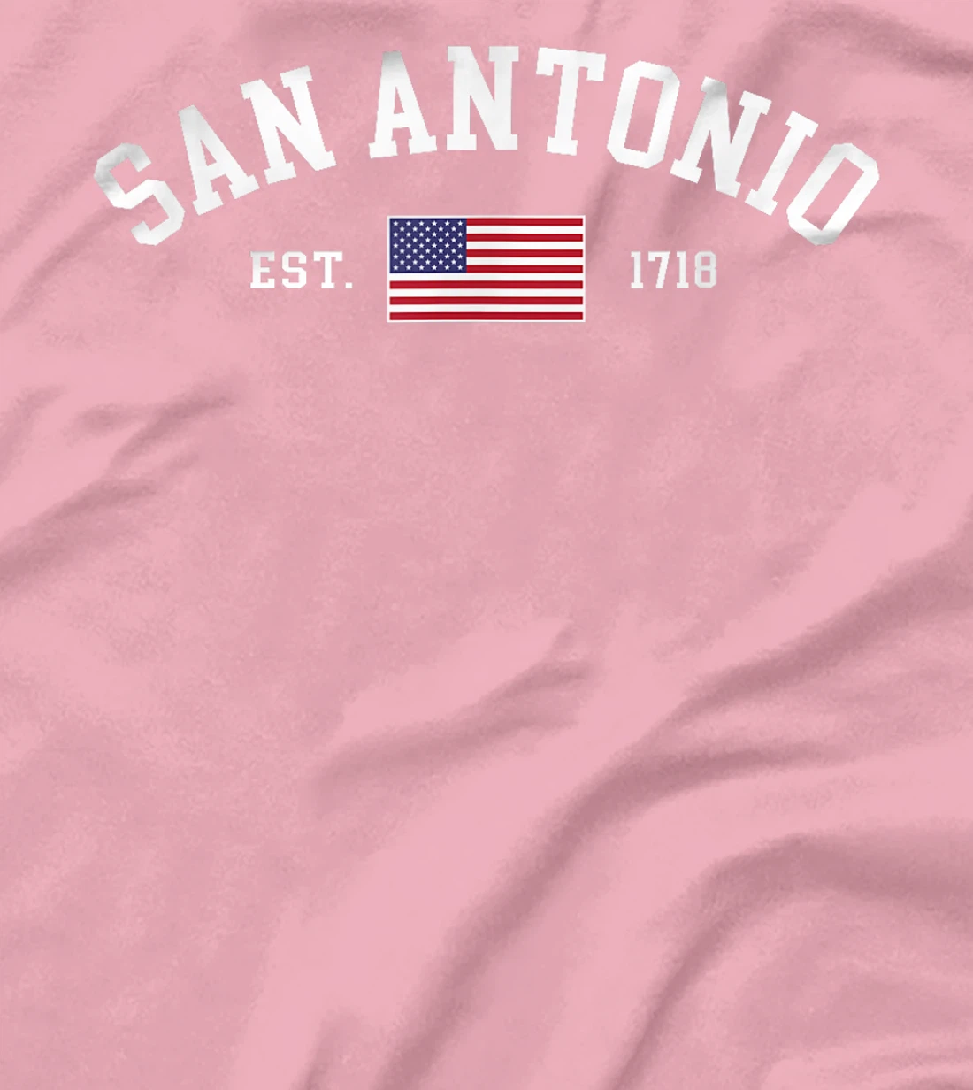 San Antonio Texas July 4th US Flag Patriotic Mens Womens T-Shirt