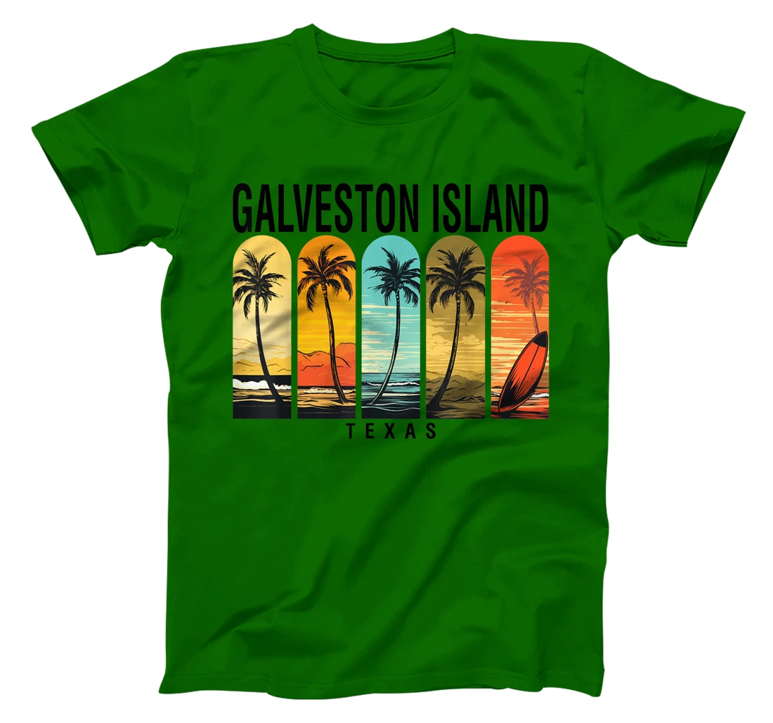 Womens Galveston Island Beach Texas Men Beach Rider Women T-Shirt