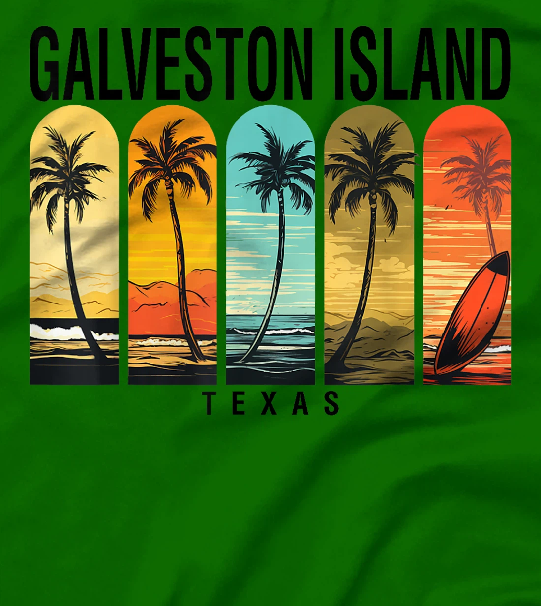 Womens Galveston Island Beach Texas Men Beach Rider Women T-Shirt
