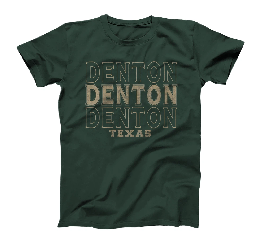 Womens Vintage Denton Texas T-Shirt