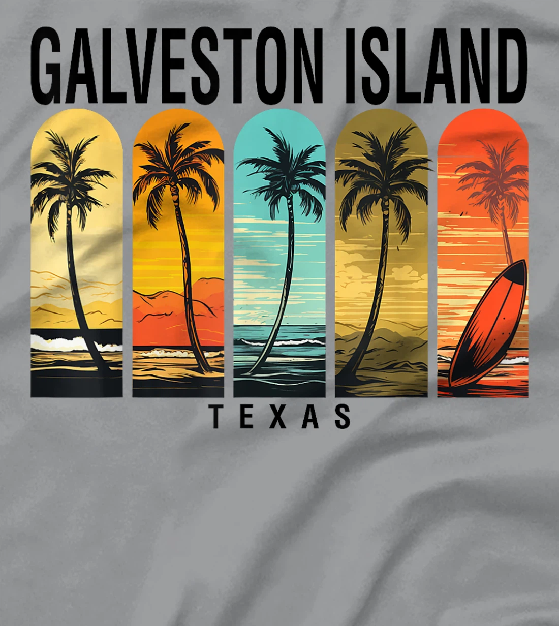Womens Galveston Island Beach Texas Men Beach Rider Women T-Shirt
