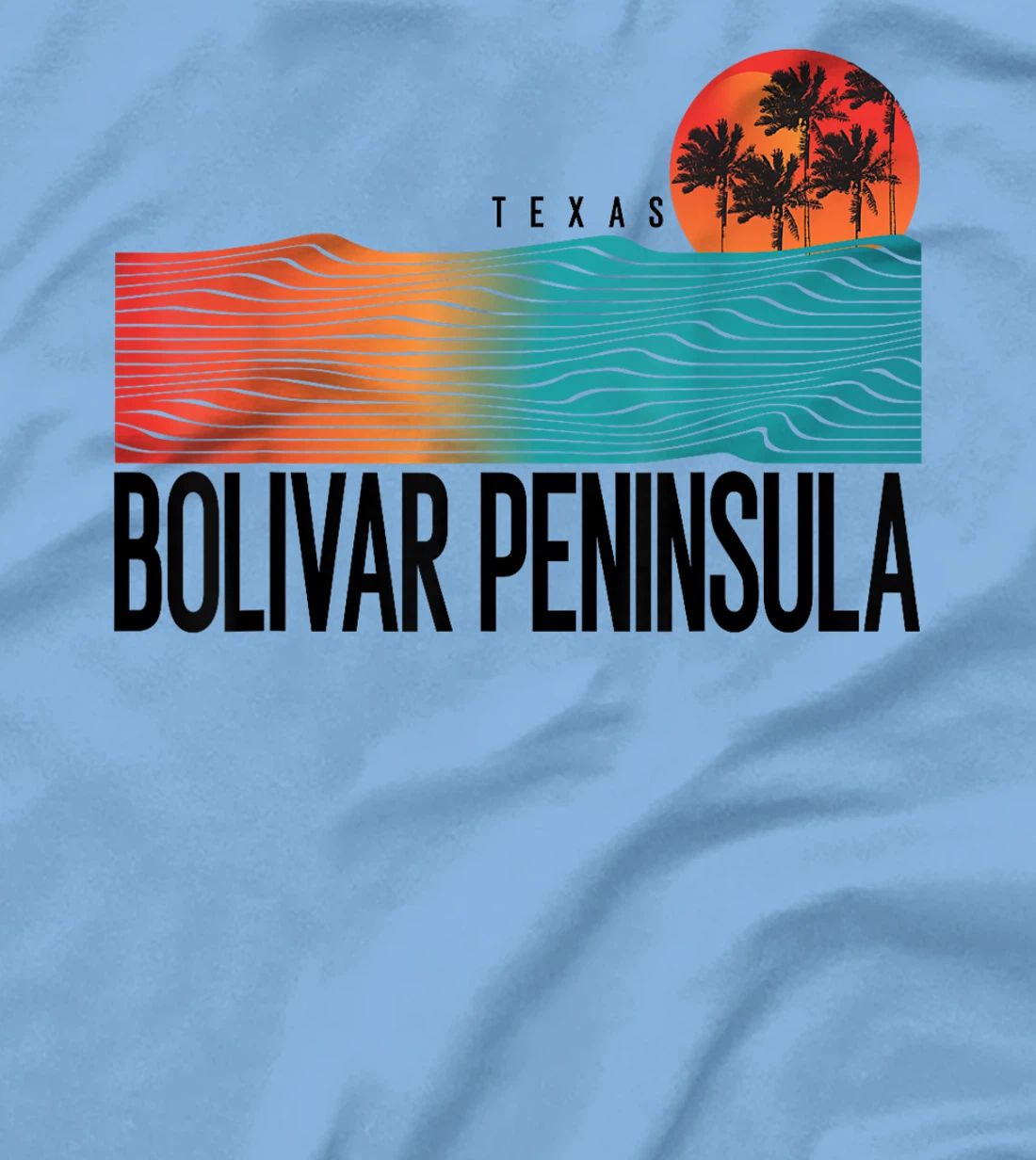Bolivar Peninsula Texas Men Surfing Women T-Shirt