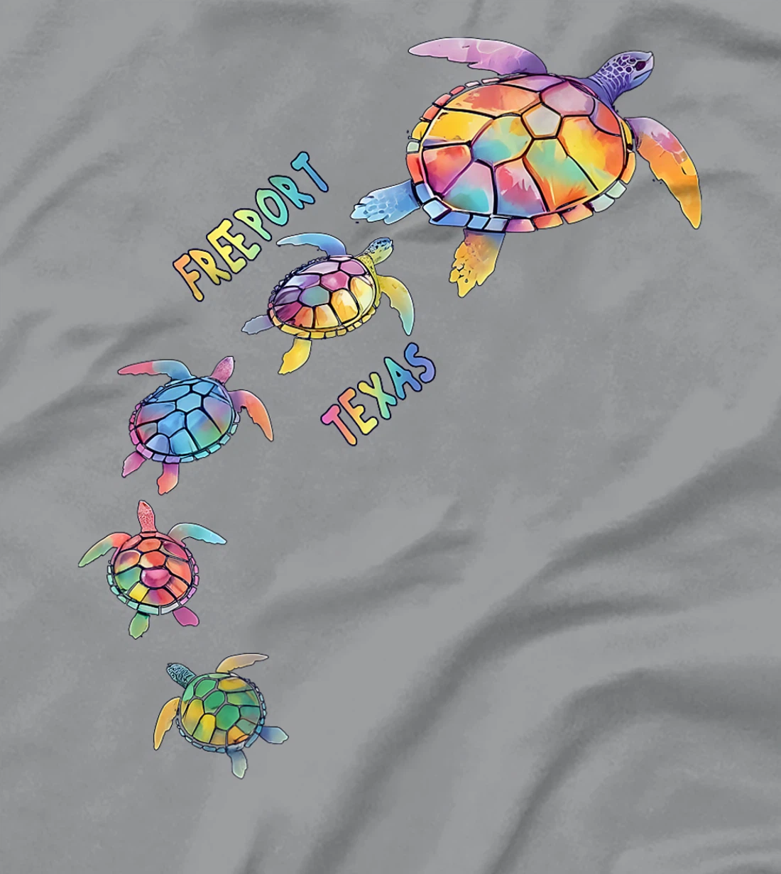 Freeport Texas Sea Turtle Lover Beach Premium T-Shirt