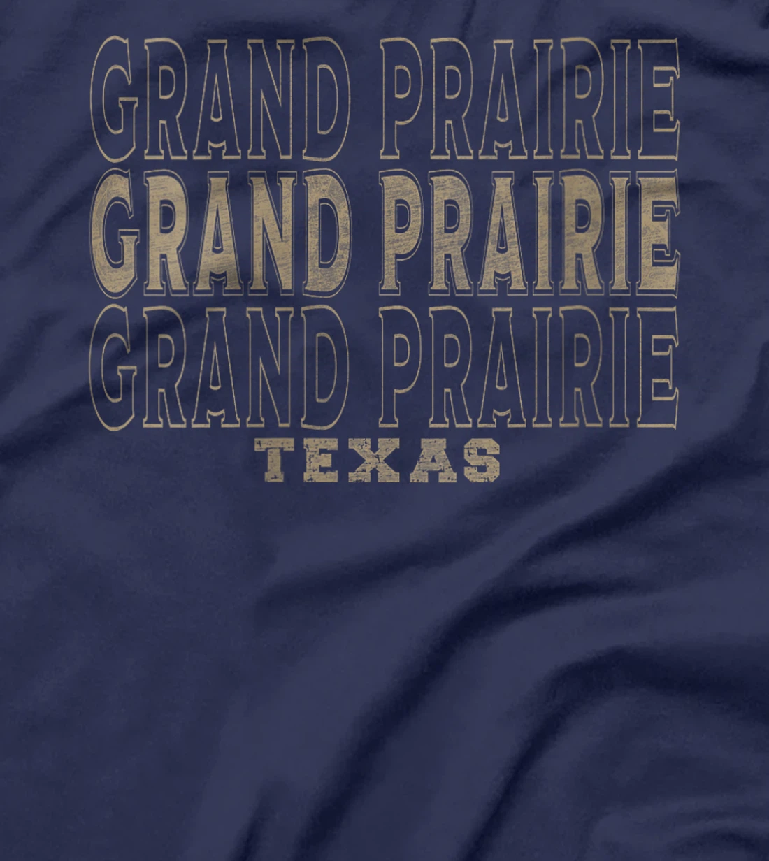 Womens Vintage Grand Prairie Texas T-Shirt