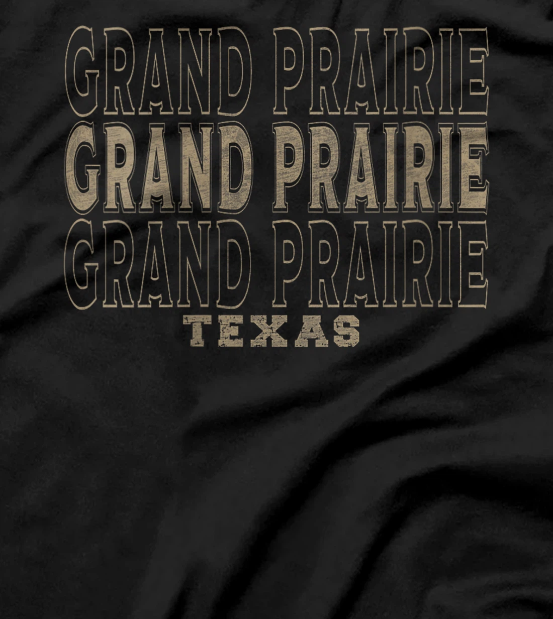 Womens Vintage Grand Prairie Texas T-Shirt