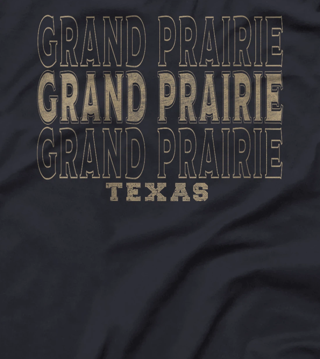 Womens Vintage Grand Prairie Texas T-Shirt