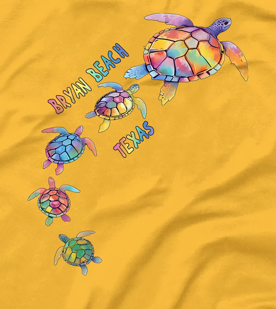 Bryan Beach Texas Sea Turtle Lover Beach Vacation Premium T-Shirt