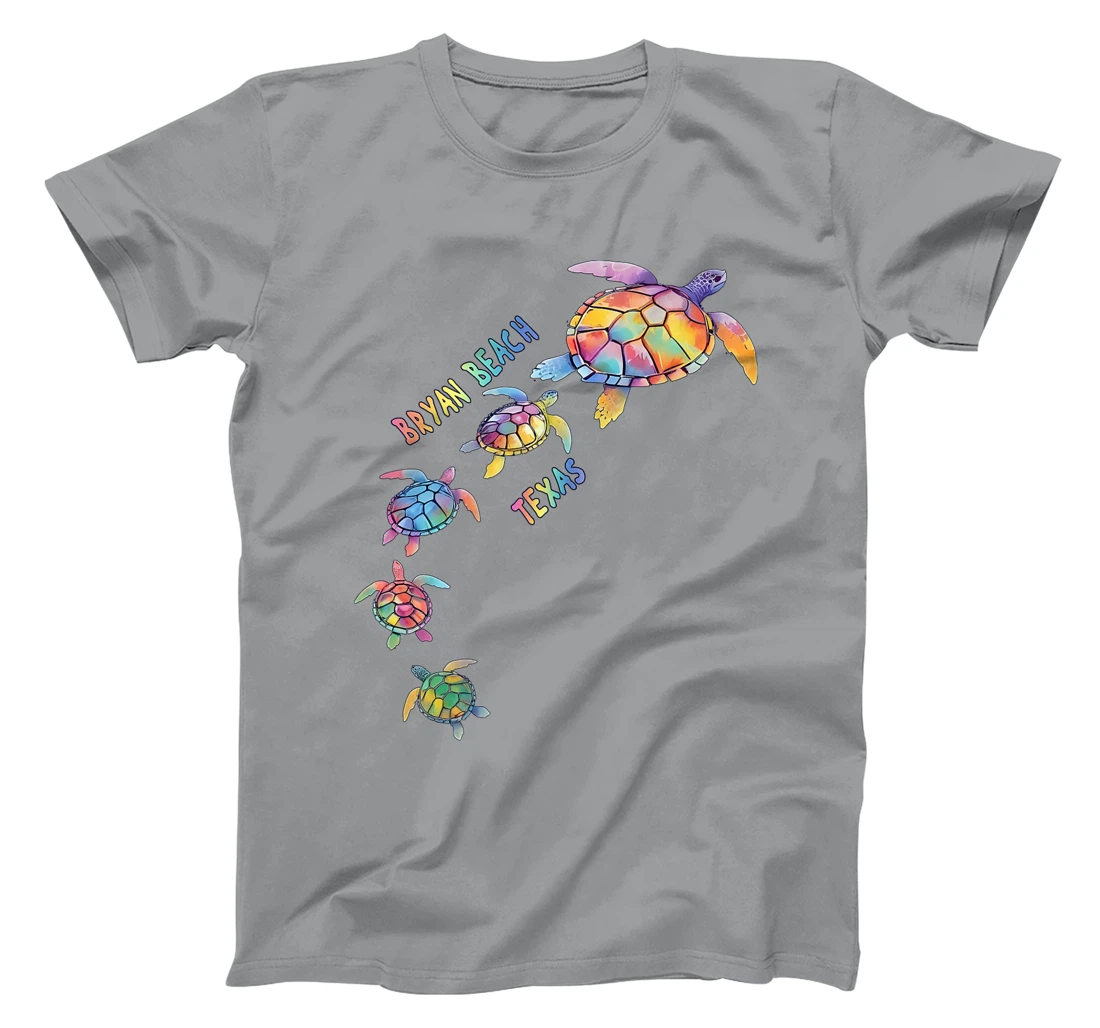 Bryan Beach Texas Sea Turtle Lover Beach Vacation Premium T-Shirt