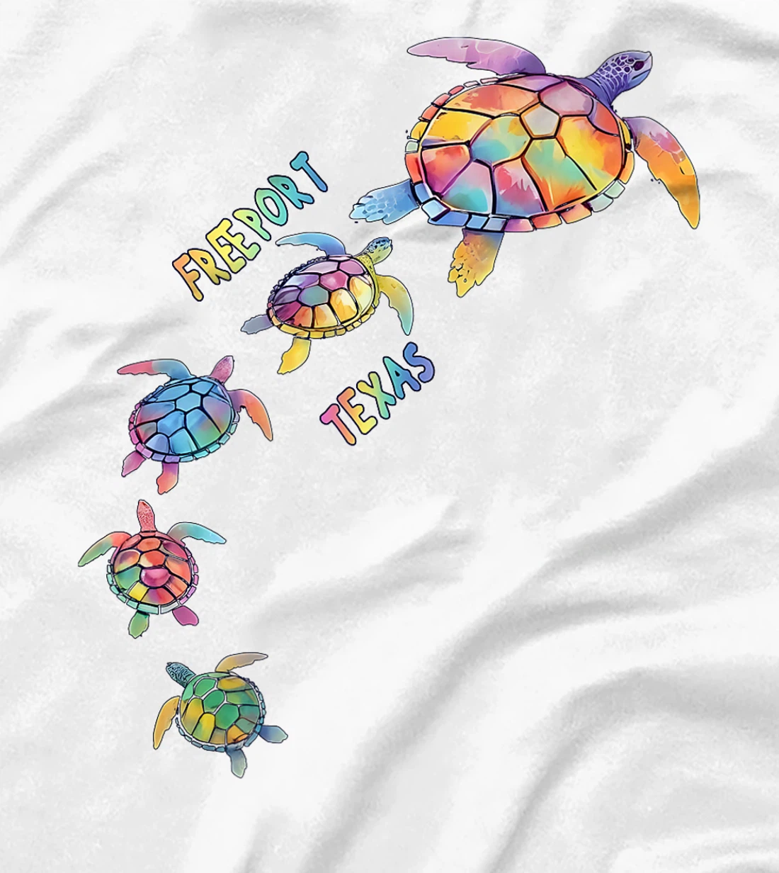 Freeport Texas Sea Turtle Lover Beach Premium T-Shirt