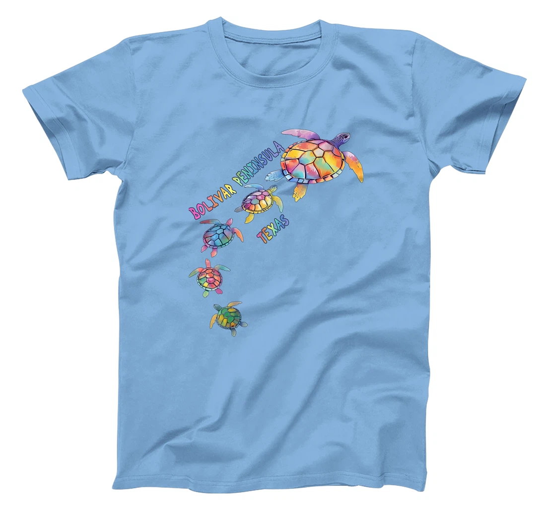 Bolivar Peninsula Texas Sea Turtle Lover Crystal Beach T-Shirt