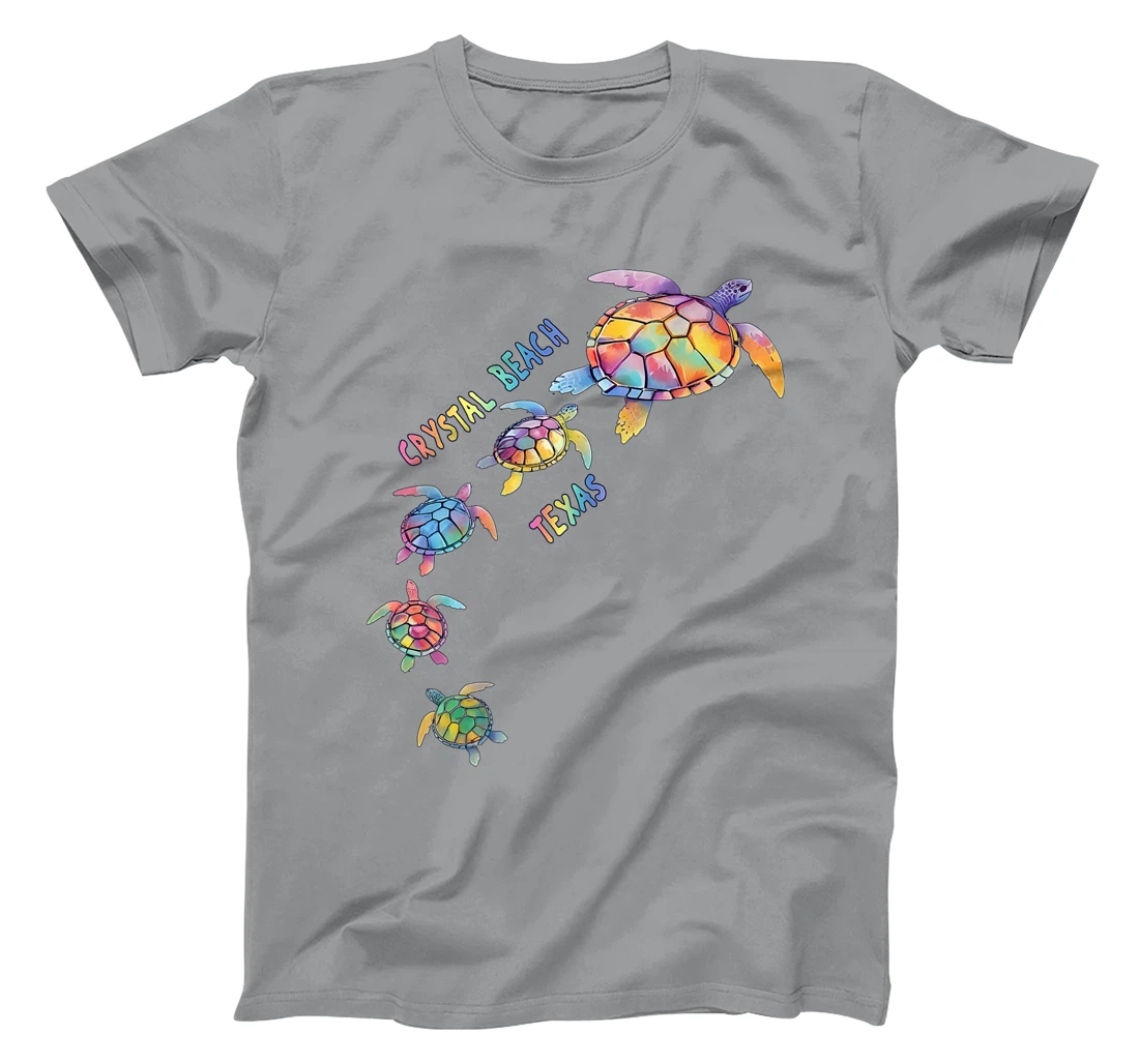 Crystal Beach Texas Sea Turtle Lover Beach CB Premium T-Shirt